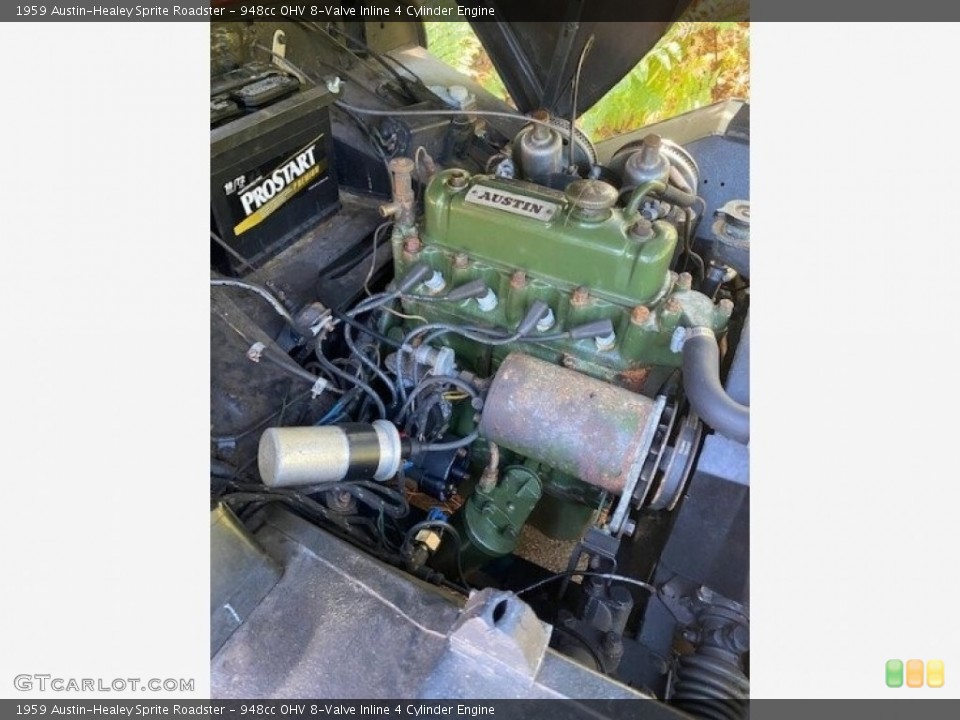 948cc OHV 8-Valve Inline 4 Cylinder Engine for the 1959 Austin-Healey Sprite #142967135