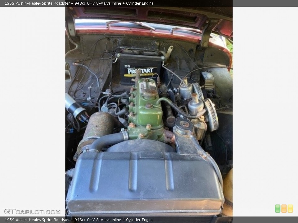 948cc OHV 8-Valve Inline 4 Cylinder Engine for the 1959 Austin-Healey Sprite #142967453