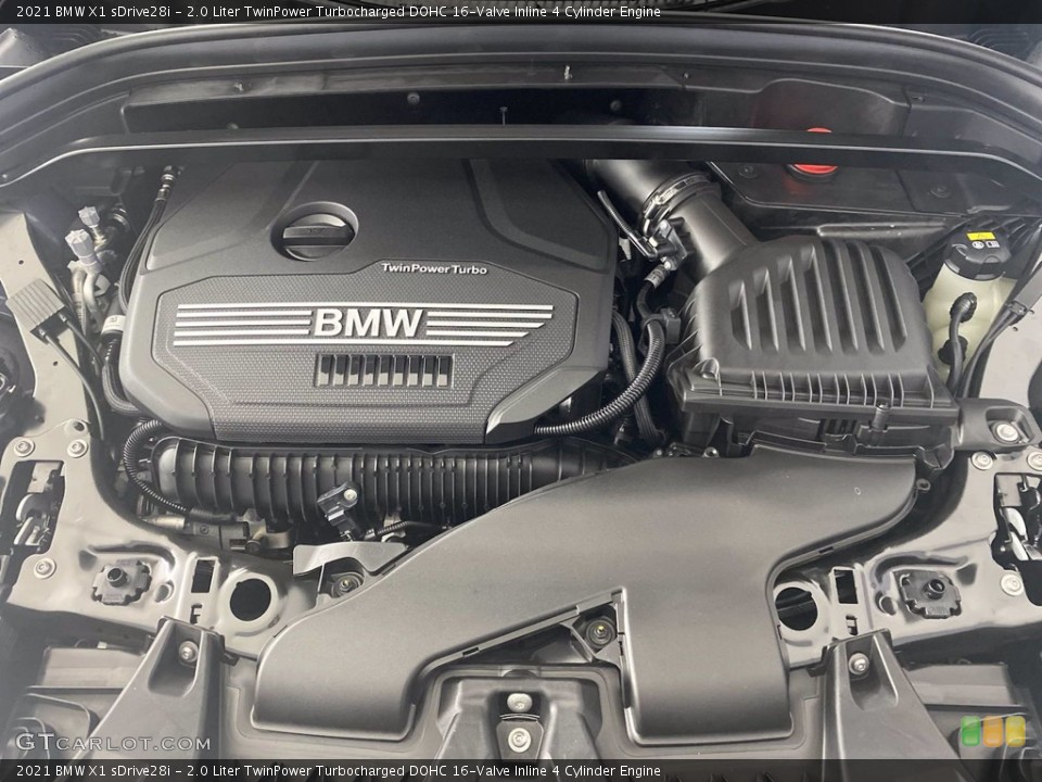 2.0 Liter TwinPower Turbocharged DOHC 16-Valve Inline 4 Cylinder Engine for the 2021 BMW X1 #142967816