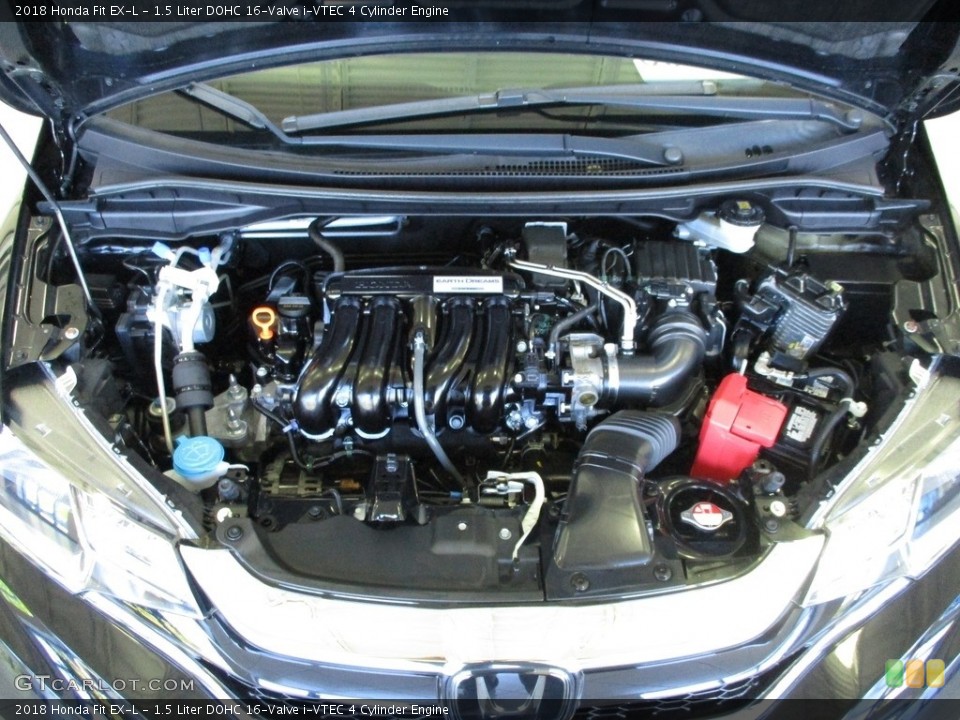 1.5 Liter DOHC 16-Valve i-VTEC 4 Cylinder 2018 Honda Fit Engine