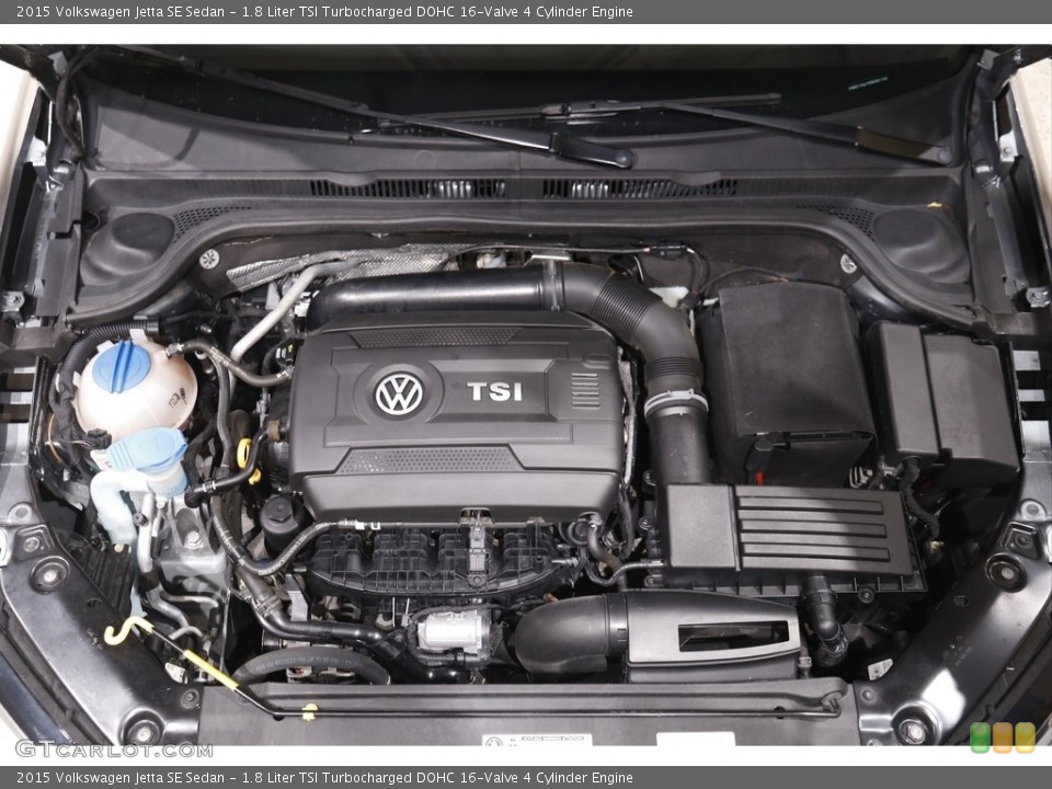 1.8 Liter TSI Turbocharged DOHC 16-Valve 4 Cylinder 2015 Volkswagen Jetta Engine