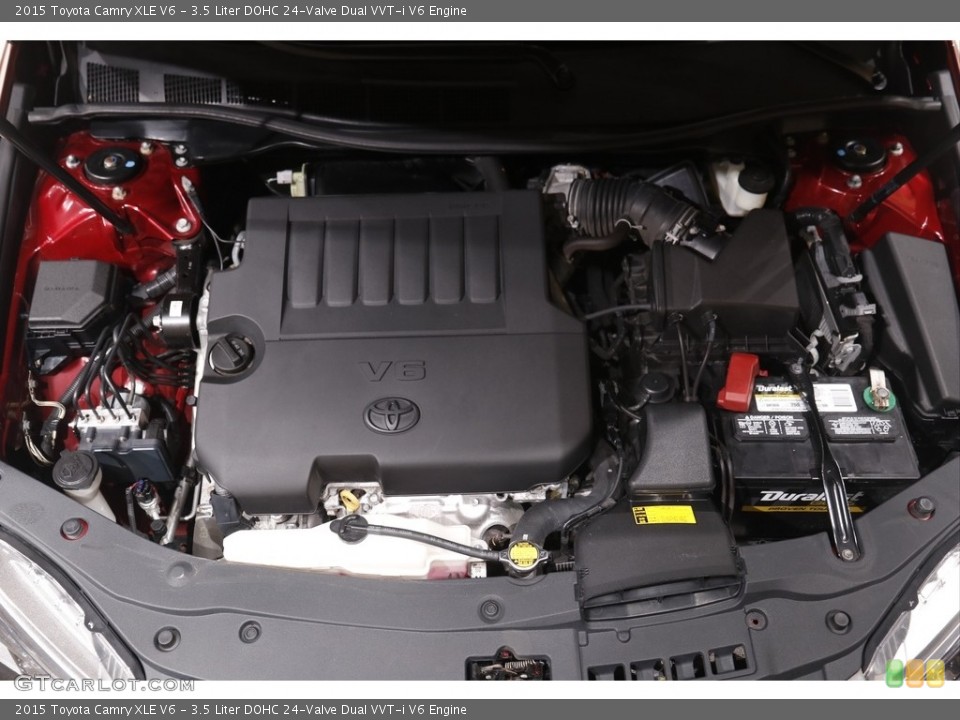 3.5 Liter DOHC 24-Valve Dual VVT-i V6 2015 Toyota Camry Engine
