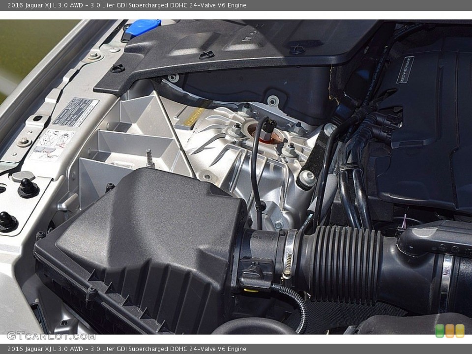 3.0 Liter GDI Supercharged DOHC 24-Valve V6 Engine for the 2016 Jaguar XJ #142994629