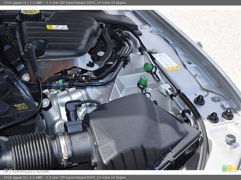 3.0 Liter GDI Supercharged DOHC 24-Valve V6 Engine for the 2016 Jaguar XJ #142994650