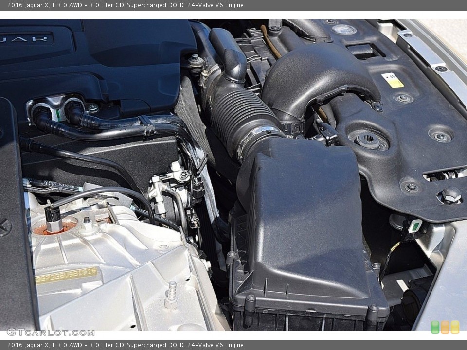 3.0 Liter GDI Supercharged DOHC 24-Valve V6 Engine for the 2016 Jaguar XJ #142994692