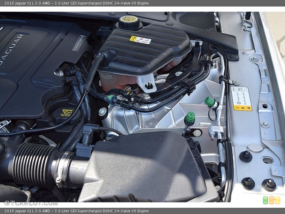 3.0 Liter GDI Supercharged DOHC 24-Valve V6 Engine for the 2016 Jaguar XJ #142994716