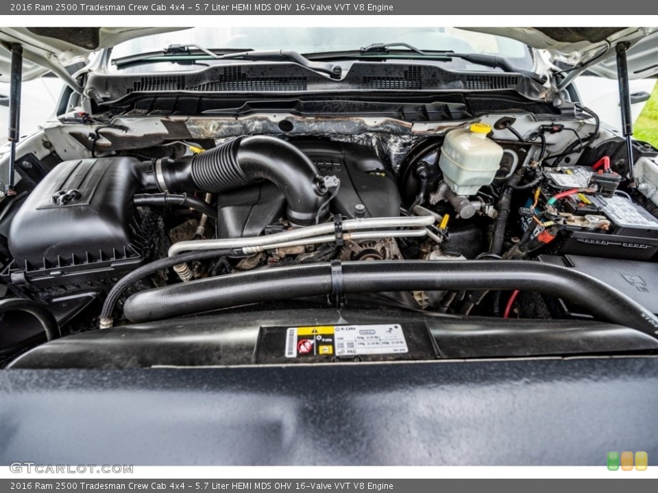 5.7 Liter HEMI MDS OHV 16-Valve VVT V8 Engine for the 2016 Ram 2500 #142998376