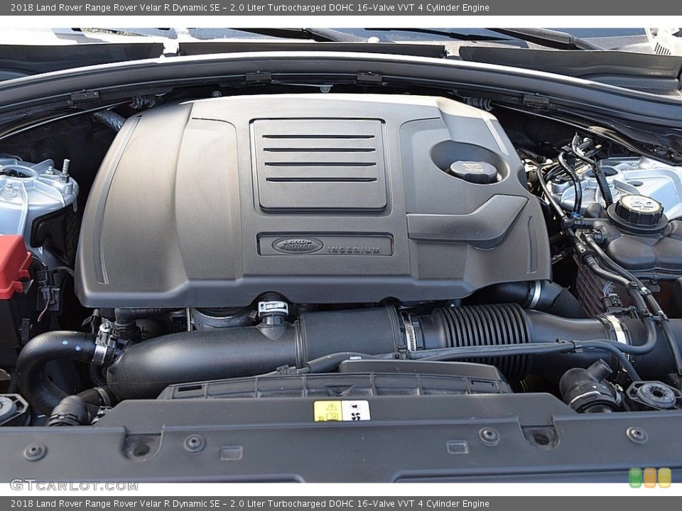 2.0 Liter Turbocharged DOHC 16-Valve VVT 4 Cylinder Engine for the 2018 Land Rover Range Rover Velar #143006585