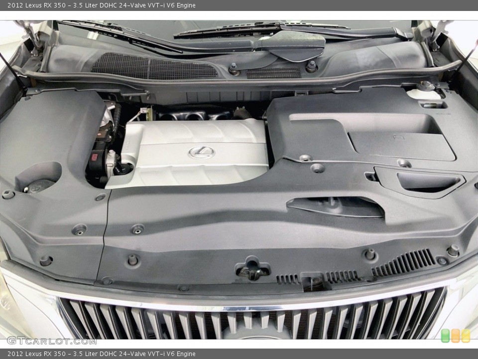 3.5 Liter DOHC 24-Valve VVT-i V6 2012 Lexus RX Engine