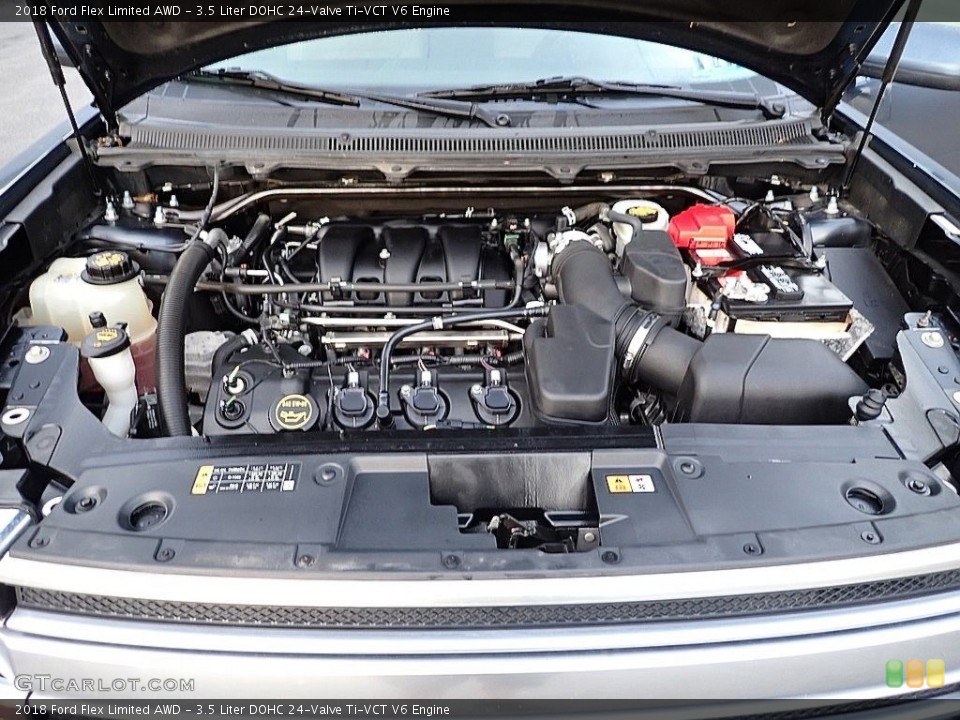 3.5 Liter DOHC 24-Valve Ti-VCT V6 Engine for the 2018 Ford Flex #143032700