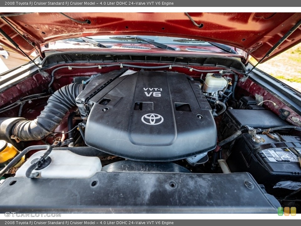 4.0 Liter DOHC 24-Valve VVT V6 Engine for the 2008 Toyota FJ Cruiser #143057657