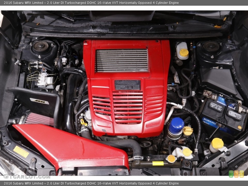 2.0 Liter DI Turbocharged DOHC 16-Valve VVT Horizontally Opposed 4 Cylinder Engine for the 2016 Subaru WRX #143066551