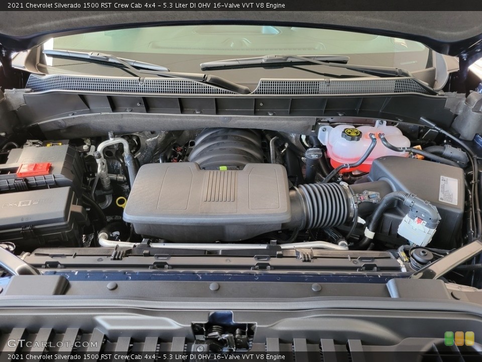 5.3 Liter DI OHV 16-Valve VVT V8 Engine for the 2021 Chevrolet Silverado 1500 #143068619