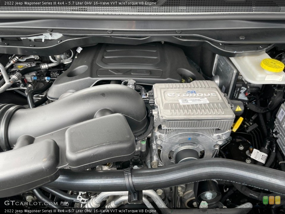 5.7 Liter OHV 16-Valve VVT w/eTorque V8 Engine for the 2022 Jeep Wagoneer #143069122
