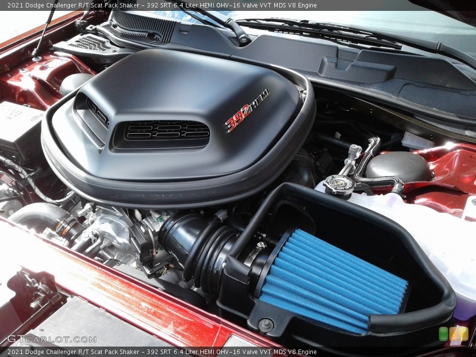 392 SRT 6.4 Liter HEMI OHV-16 Valve VVT MDS V8 Engine for the 2021 Dodge Challenger #143069490