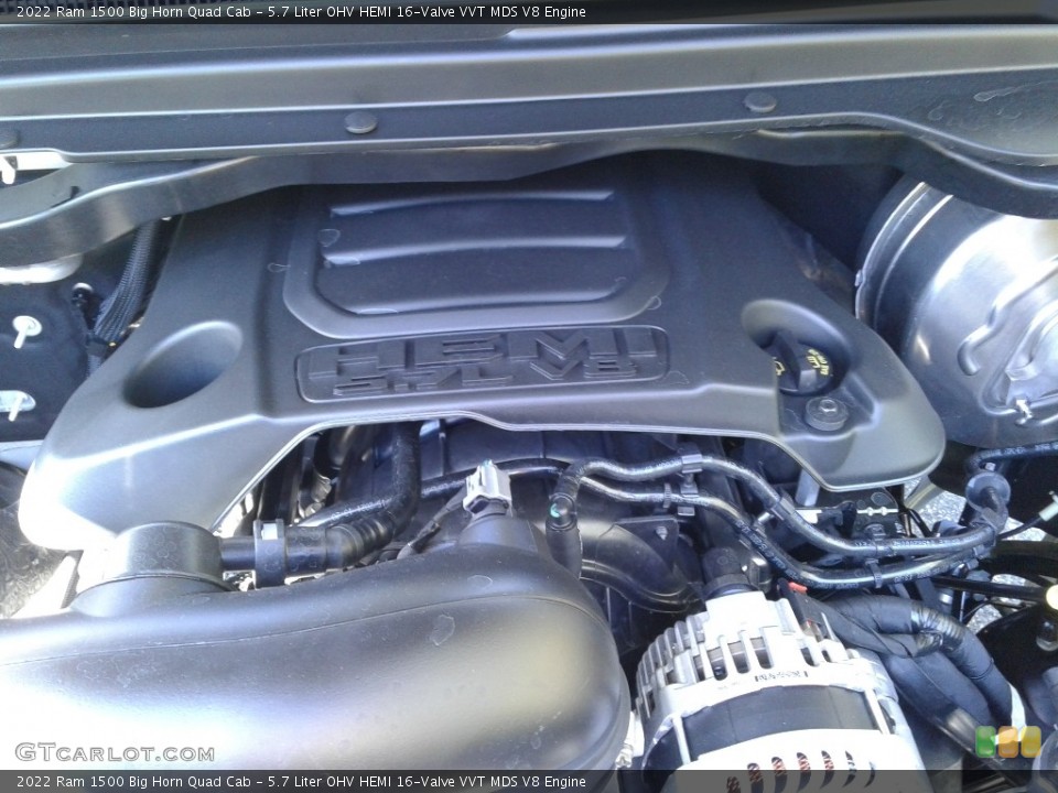 5.7 Liter OHV HEMI 16-Valve VVT MDS V8 Engine for the 2022 Ram 1500 #143076224