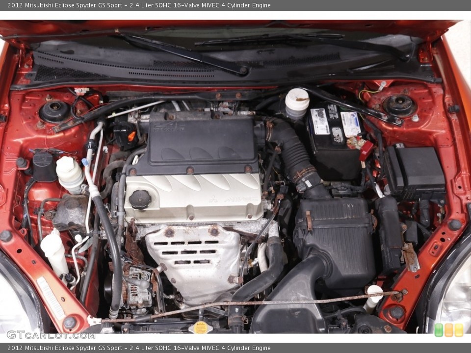 2.4 Liter SOHC 16-Valve MIVEC 4 Cylinder Engine for the 2012 Mitsubishi Eclipse #143085304