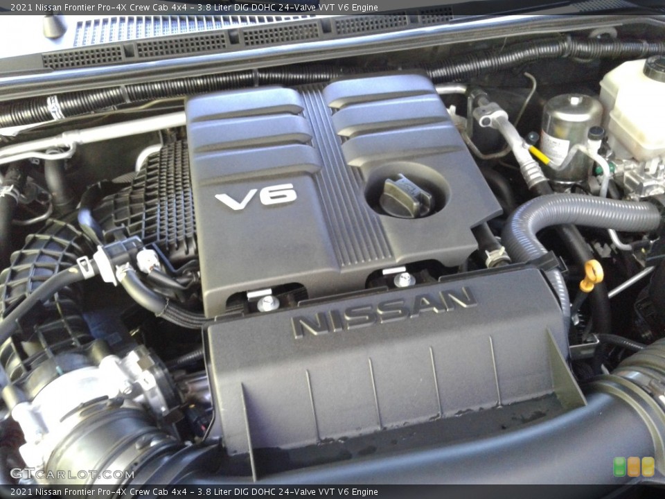 3.8 Liter DIG DOHC 24-Valve VVT V6 Engine for the 2021 Nissan Frontier #143089667