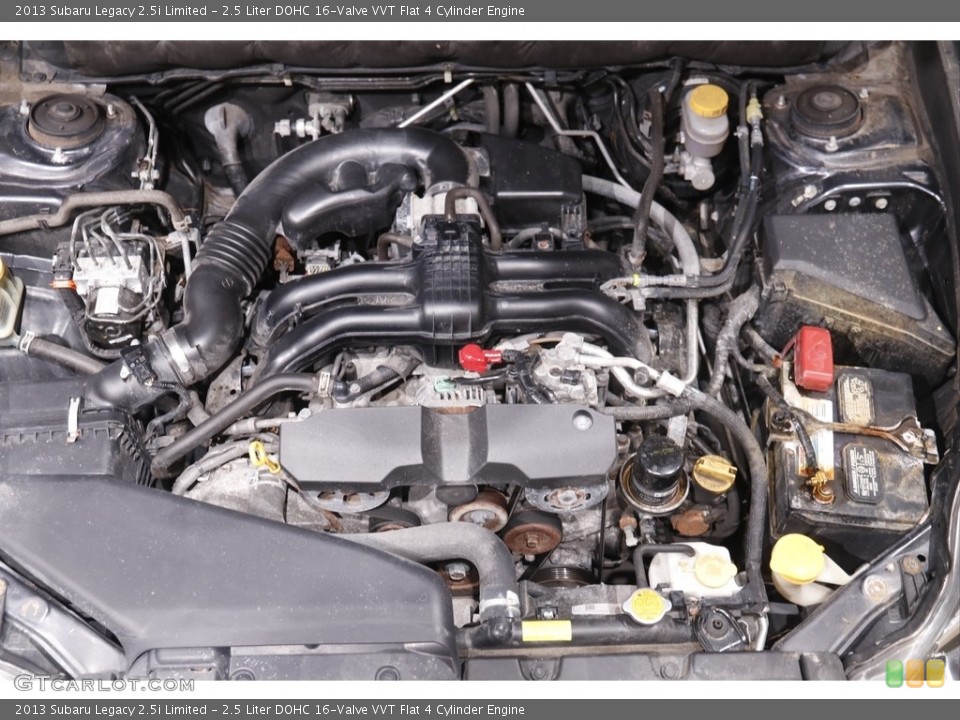 2.5 Liter DOHC 16-Valve VVT Flat 4 Cylinder Engine for the 2013 Subaru Legacy #143091350