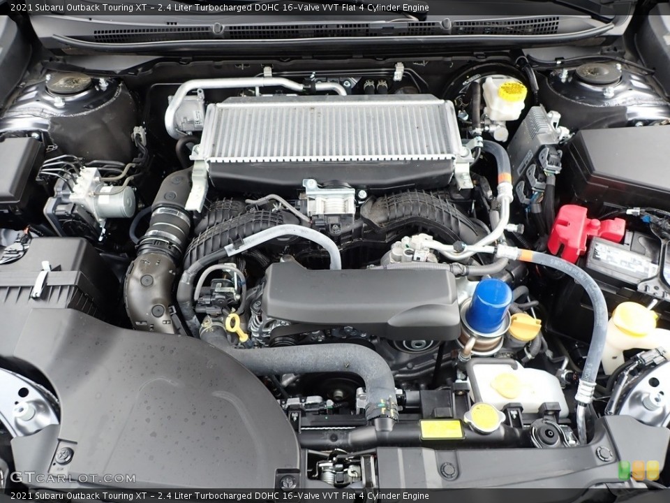 2.4 Liter Turbocharged DOHC 16-Valve VVT Flat 4 Cylinder Engine for the 2021 Subaru Outback #143096323