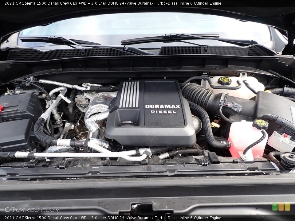 3.0 Liter DOHC 24-Valve Duramax Turbo-Diesel Inline 6 Cylinder Engine for the 2021 GMC Sierra 1500 #143098489