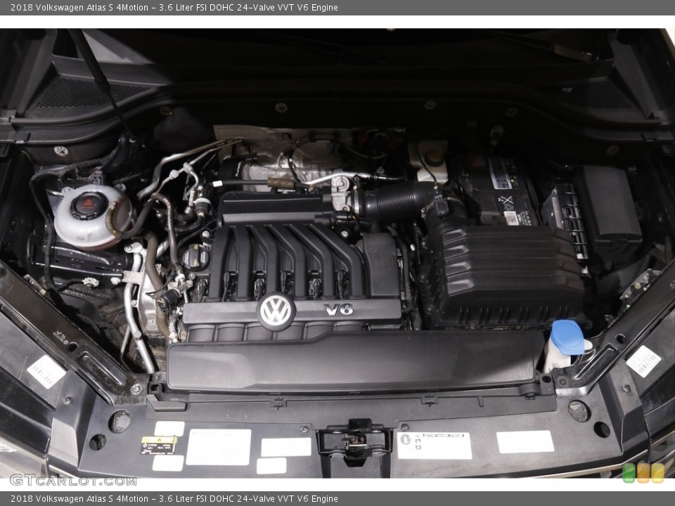 3.6 Liter FSI DOHC 24-Valve VVT V6 Engine for the 2018 Volkswagen Atlas #143102597