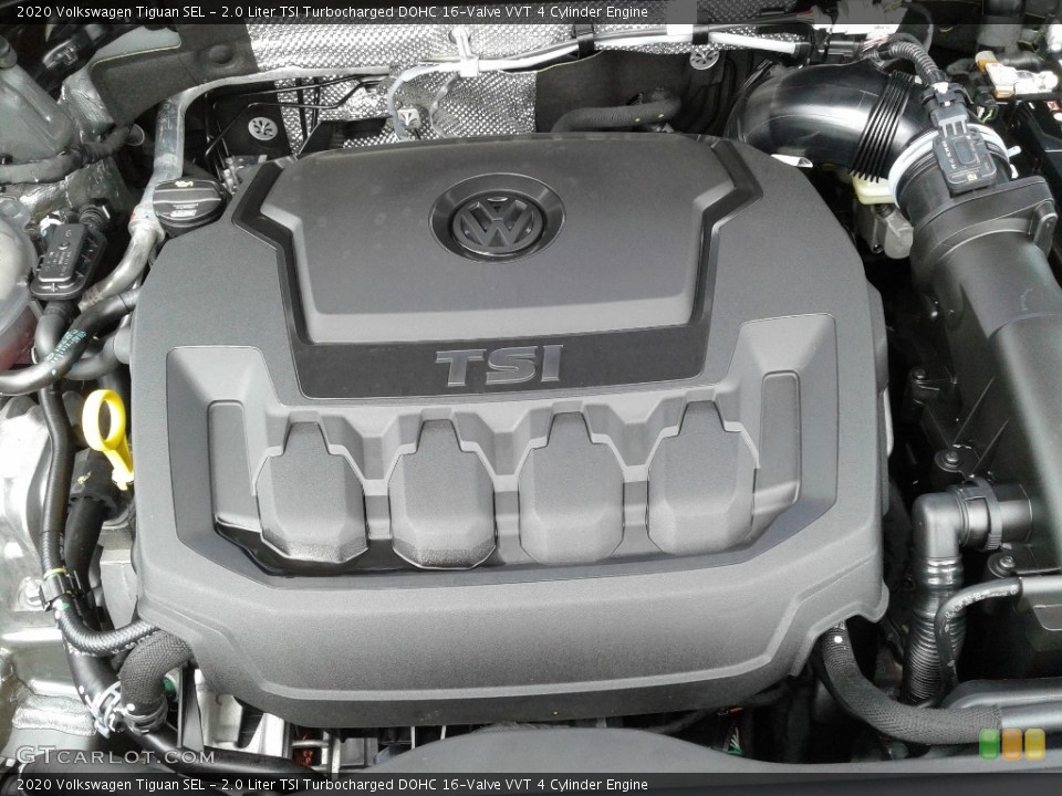 2.0 Liter TSI Turbocharged DOHC 16-Valve VVT 4 Cylinder Engine for the 2020 Volkswagen Tiguan #143113945