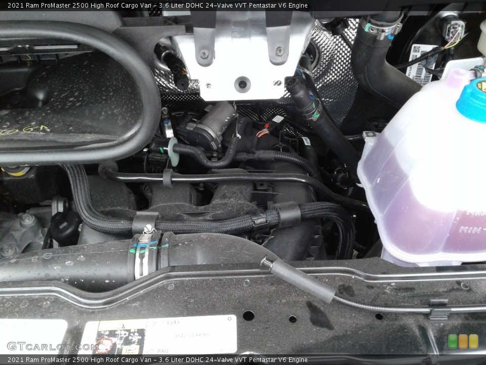 3.6 Liter DOHC 24-Valve VVT Pentastar V6 Engine for the 2021 Ram ProMaster #143114749