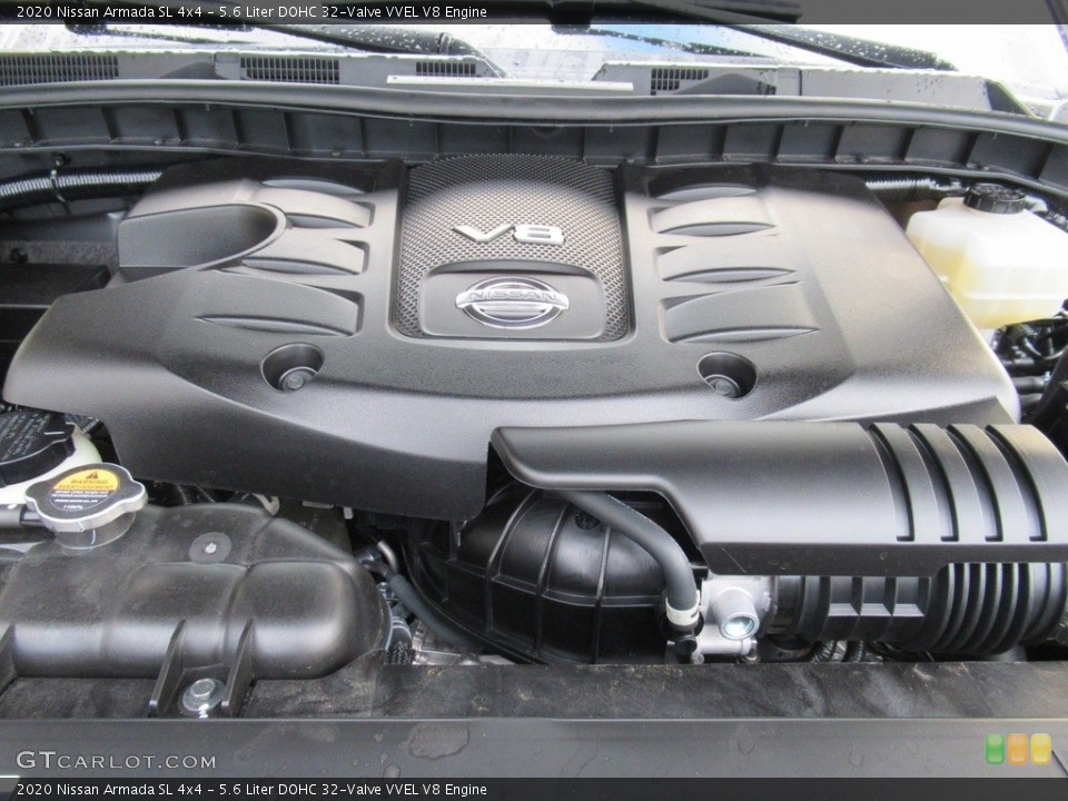 5.6 Liter DOHC 32-Valve VVEL V8 Engine for the 2020 Nissan Armada #143125373