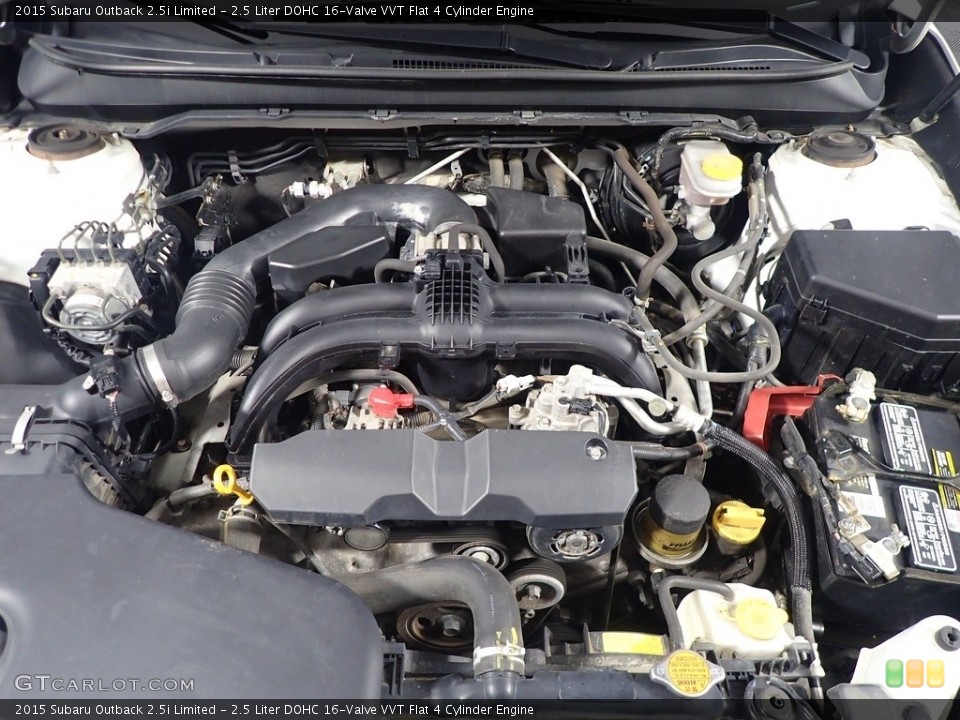 2.5 Liter DOHC 16-Valve VVT Flat 4 Cylinder Engine for the 2015 Subaru Outback #143125571