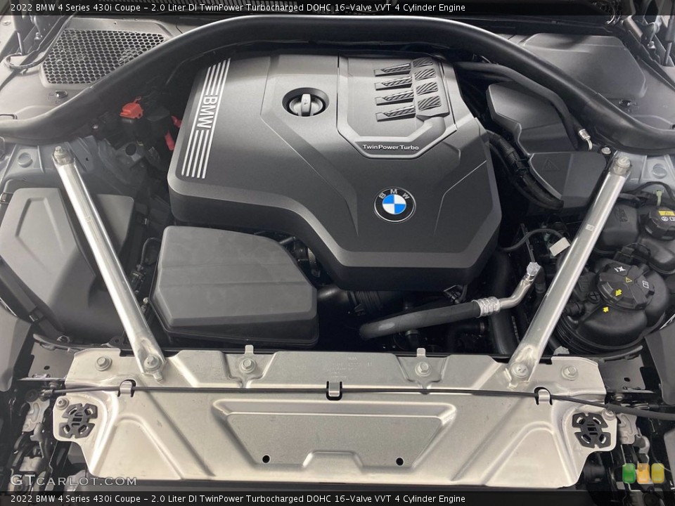 2.0 Liter DI TwinPower Turbocharged DOHC 16-Valve VVT 4 Cylinder Engine for the 2022 BMW 4 Series #143125769