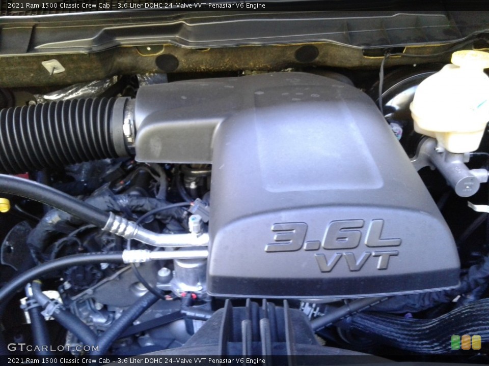 3.6 Liter DOHC 24-Valve VVT Penastar V6 Engine for the 2021 Ram 1500 #143131896