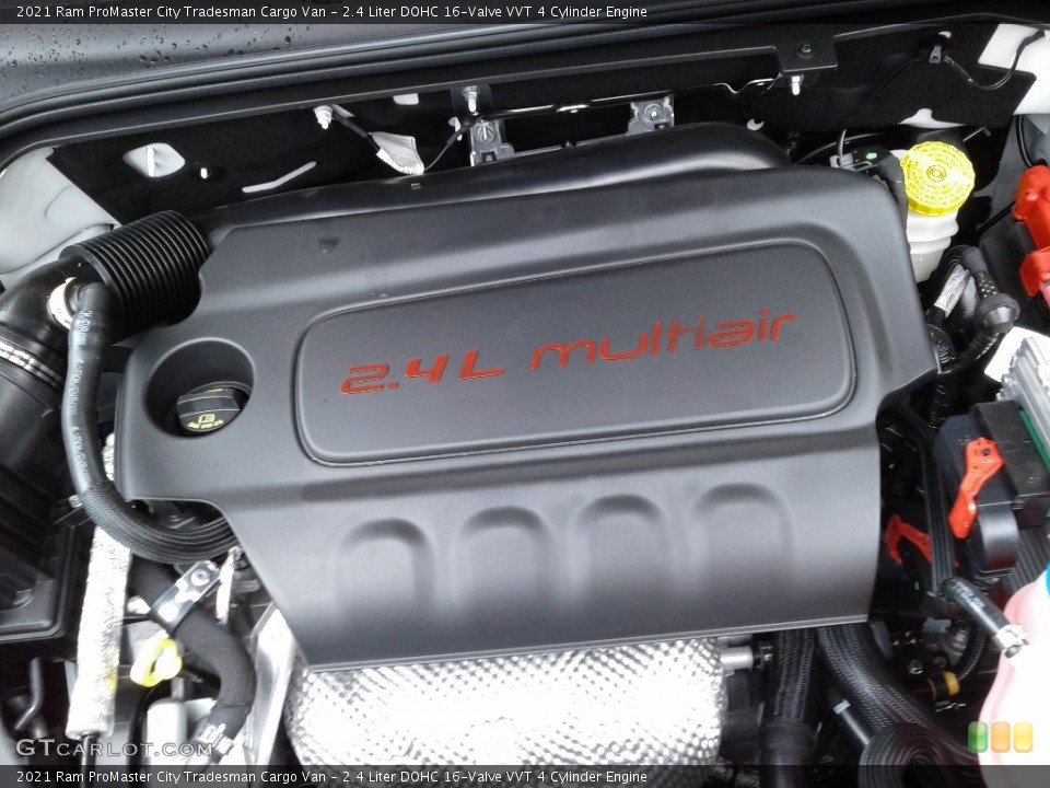 2.4 Liter DOHC 16-Valve VVT 4 Cylinder 2021 Ram ProMaster City Engine