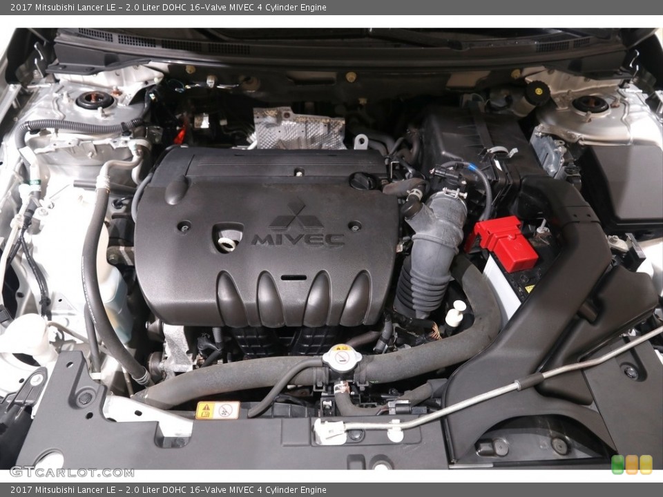 2.0 Liter DOHC 16-Valve MIVEC 4 Cylinder 2017 Mitsubishi Lancer Engine