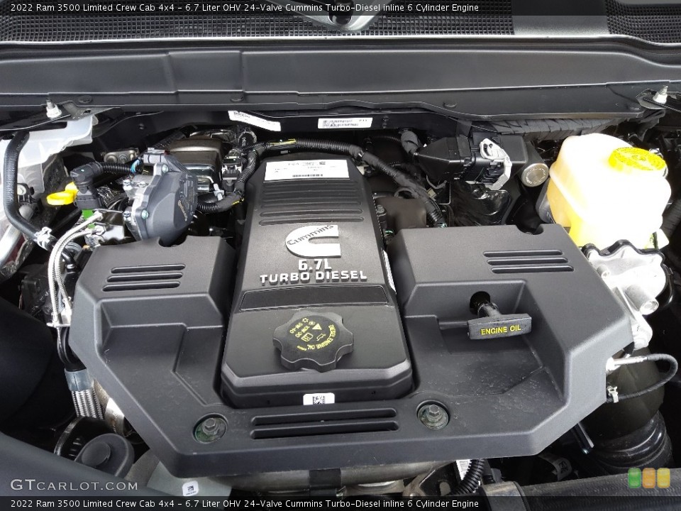 6.7 Liter OHV 24-Valve Cummins Turbo-Diesel inline 6 Cylinder Engine for the 2022 Ram 3500 #143150328