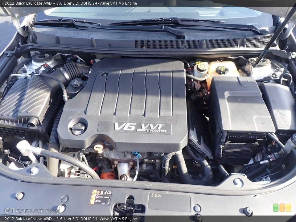 3.6 Liter SIDI DOHC 24-Valve VVT V6 Engine for the 2012 Buick LaCrosse #143157909