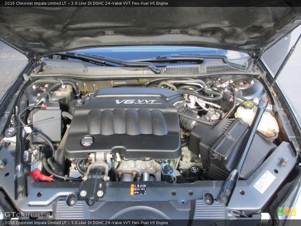 3.6 Liter DI DOHC 24-Valve VVT Flex-Fuel V6 Engine for the 2016 Chevrolet Impala Limited #143163176