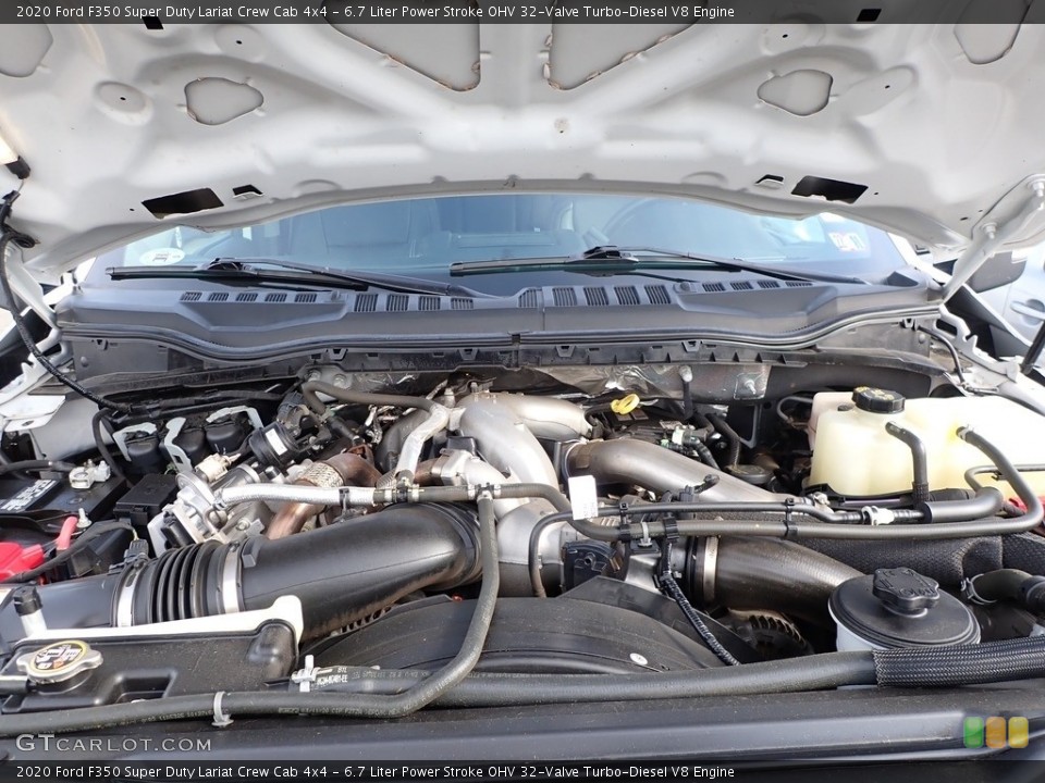 6.7 Liter Power Stroke OHV 32-Valve Turbo-Diesel V8 Engine for the 2020 Ford F350 Super Duty #143183857
