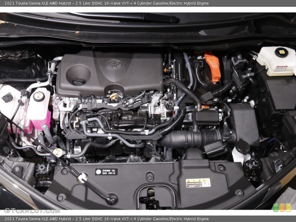 2.5 Liter DOHC 16-Valve VVT-i 4 Cylinder Gasoline/Electric Hybrid Engine for the 2021 Toyota Sienna #143187542