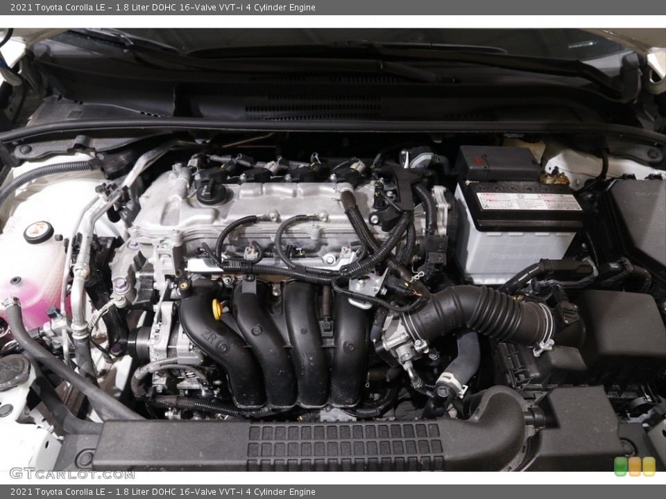1.8 Liter DOHC 16-Valve VVT-i 4 Cylinder 2021 Toyota Corolla Engine