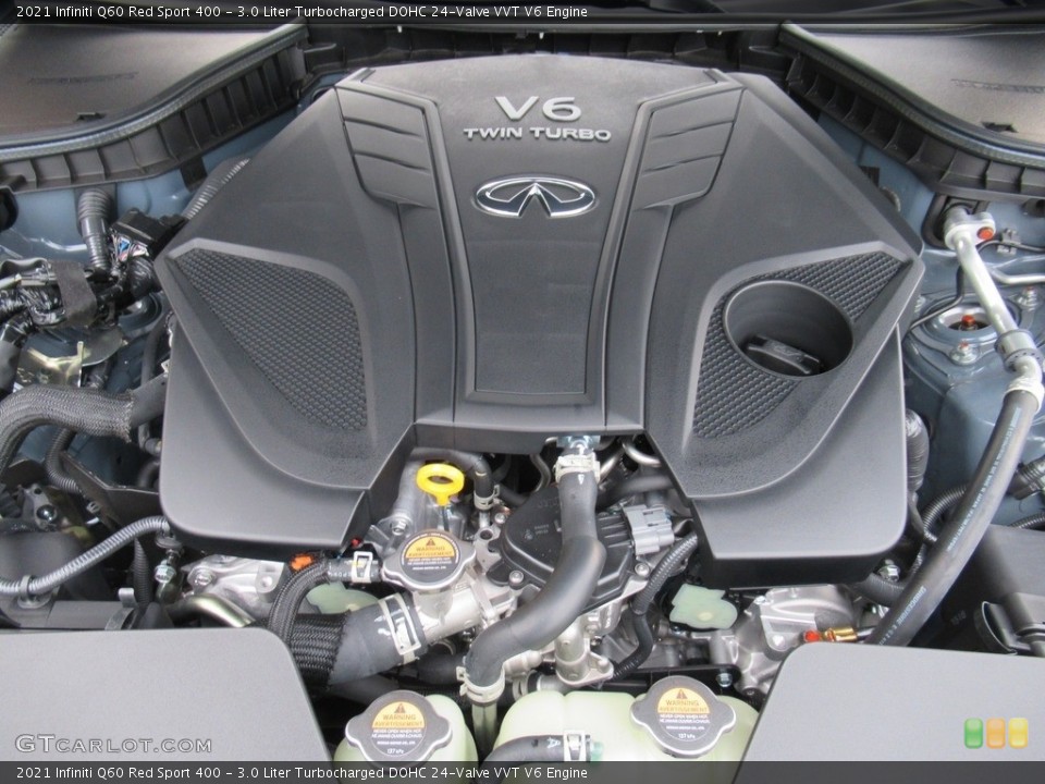 3.0 Liter Turbocharged DOHC 24-Valve VVT V6 2021 Infiniti Q60 Engine