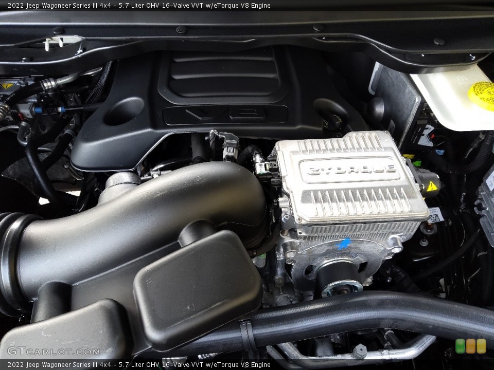 5.7 Liter OHV 16-Valve VVT w/eTorque V8 Engine for the 2022 Jeep Wagoneer #143193210