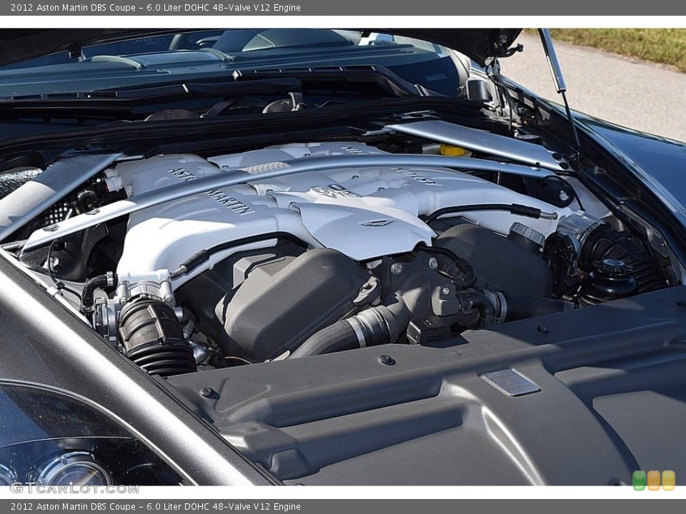 6.0 Liter DOHC 48-Valve V12 2012 Aston Martin DBS Engine