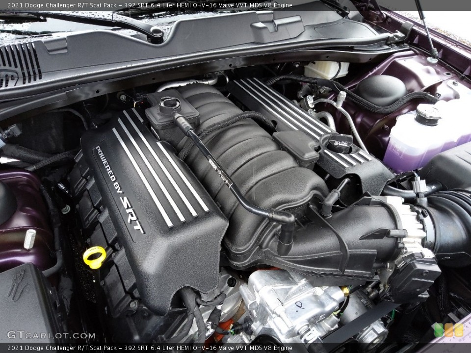 392 SRT 6.4 Liter HEMI OHV-16 Valve VVT MDS V8 Engine for the 2021 Dodge Challenger #143227533