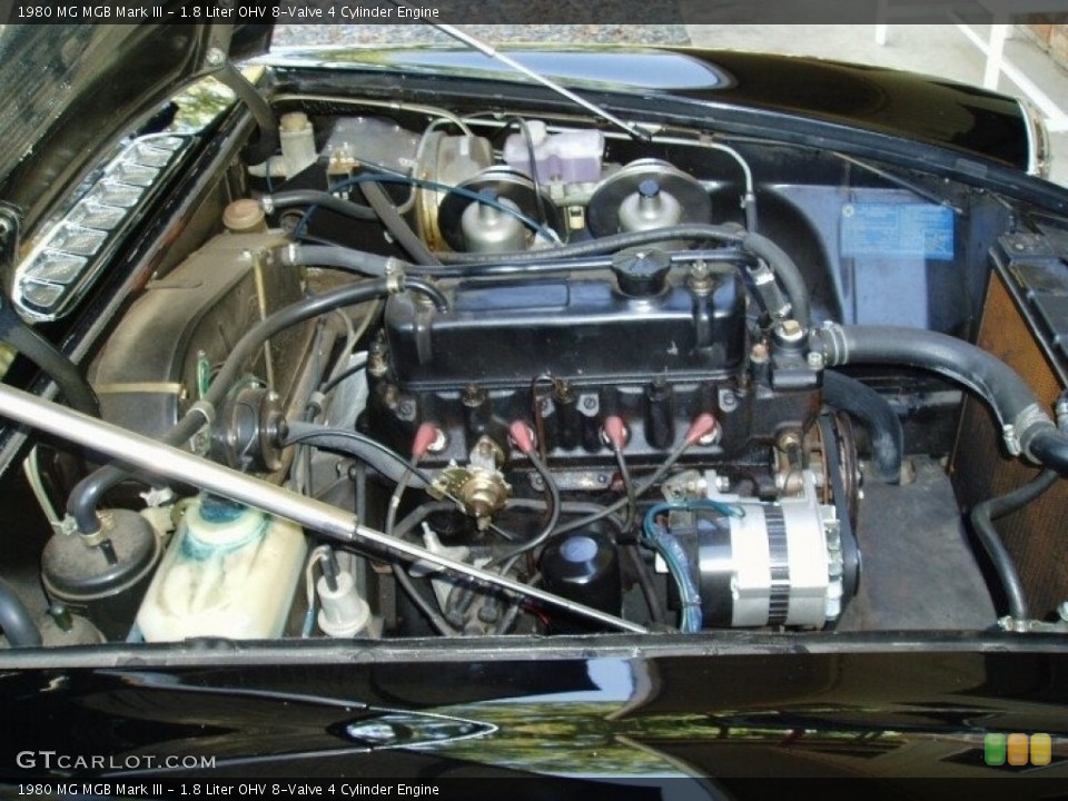 1.8 Liter OHV 8-Valve 4 Cylinder 1980 MG MGB Engine