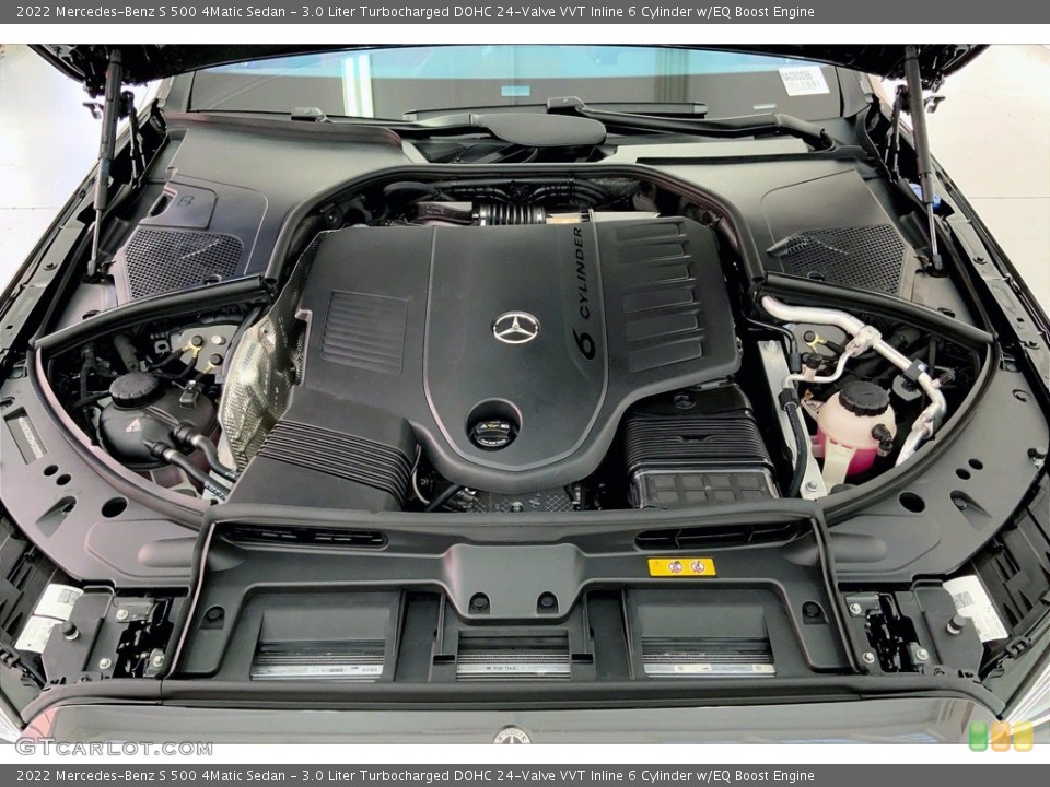 3.0 Liter Turbocharged DOHC 24-Valve VVT Inline 6 Cylinder w/EQ Boost Engine for the 2022 Mercedes-Benz S #143241099