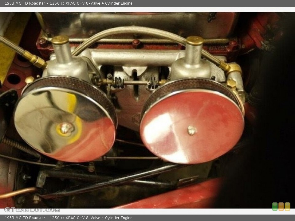1250 cc XPAG OHV 8-Valve 4 Cylinder Engine for the 1953 MG TD #143247111