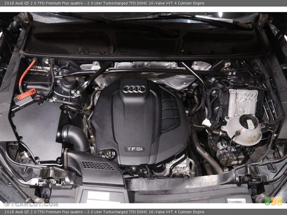 2.0 Liter Turbocharged TFSI DOHC 16-Valve VVT 4 Cylinder 2018 Audi Q5 Engine