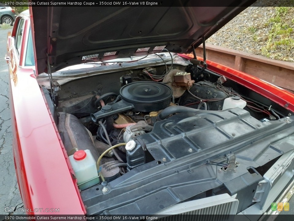 350cid OHV 16-Valve V8 Engine for the 1970 Oldsmobile Cutlass Supreme #143259802