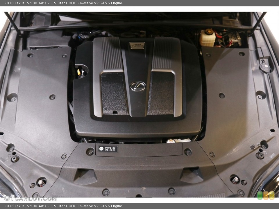 3.5 Liter DOHC 24-Valve VVT-i V6 Engine for the 2018 Lexus LS #143263167